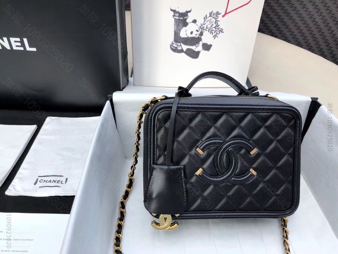 Chanel/香奈儿 黑色 大号相机包 21CM