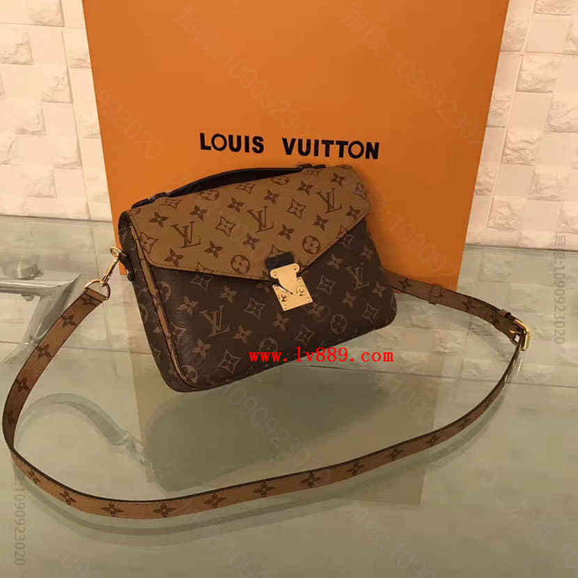 LOUIS VUITTON M41465 路易威登 老花拼色 Pochett...