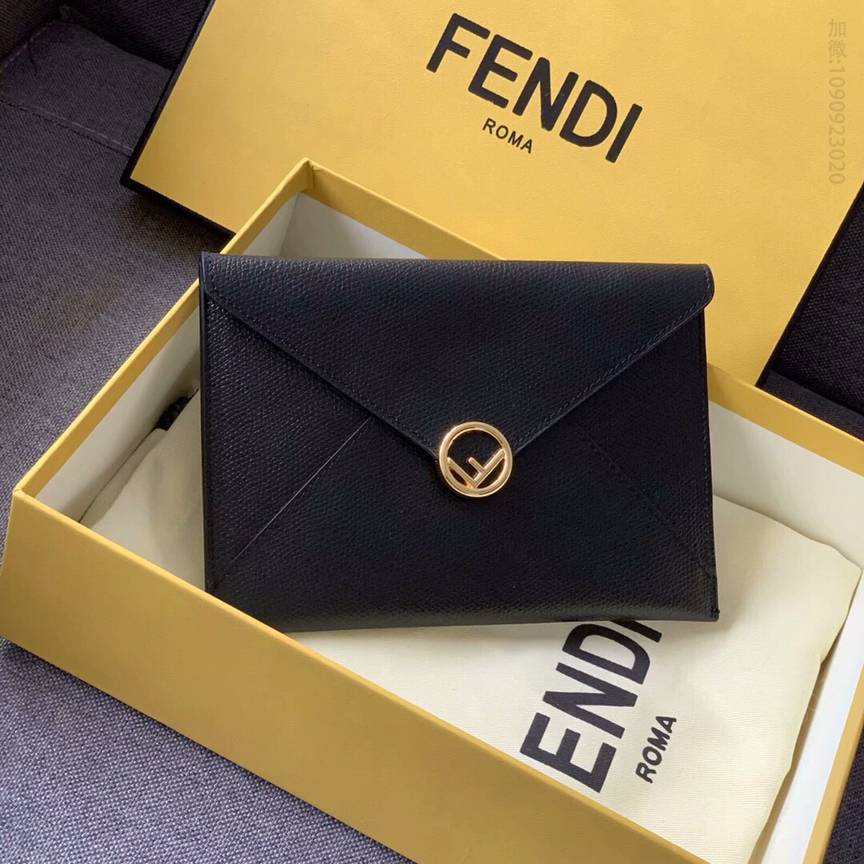 FENDI芬迪几何形翻盖的Fis 信封包0288S