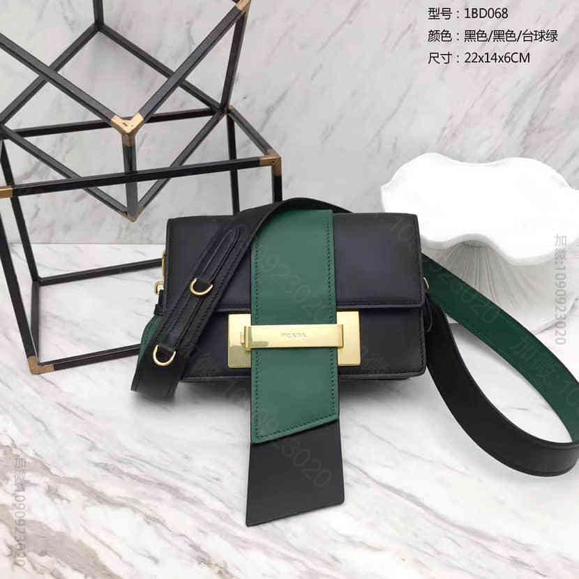 香港专柜代购 普拉达prada metal ribbon bag 小牛皮手袋...
