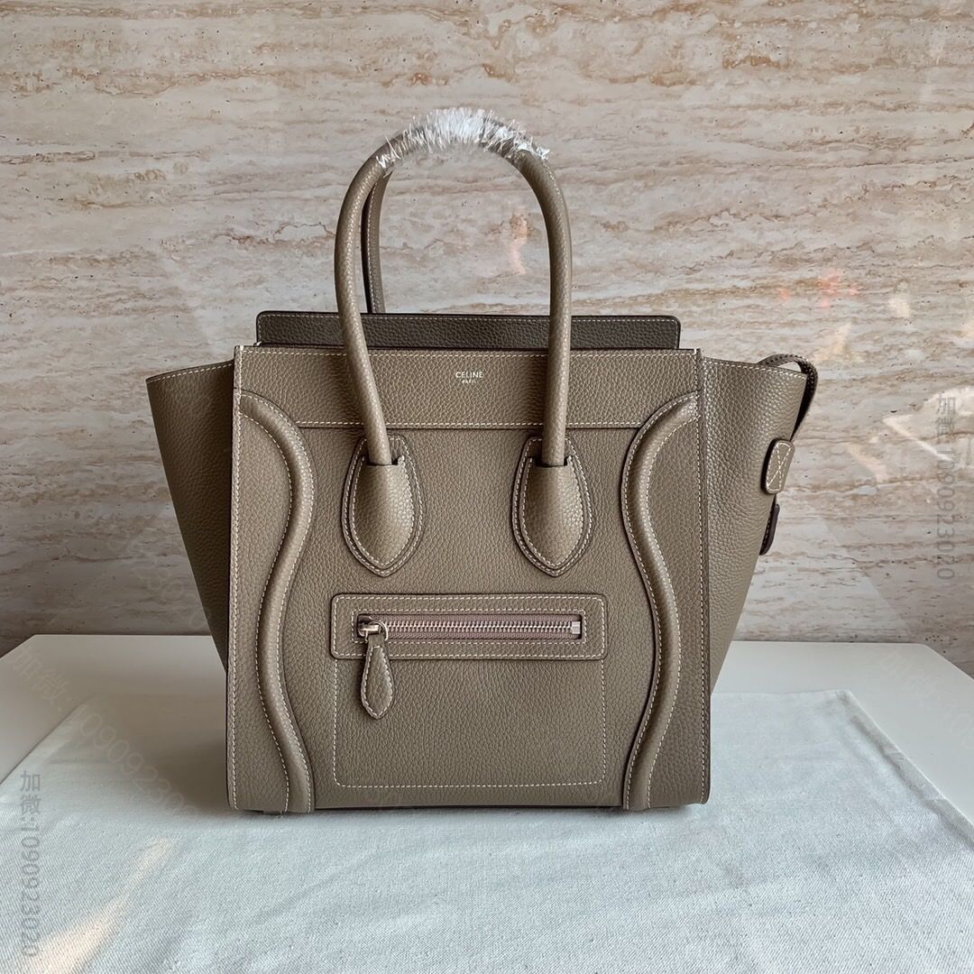 Celine/赛琳 LUGGAGE MICRO超小号转鼓小牛皮手袋 1897...