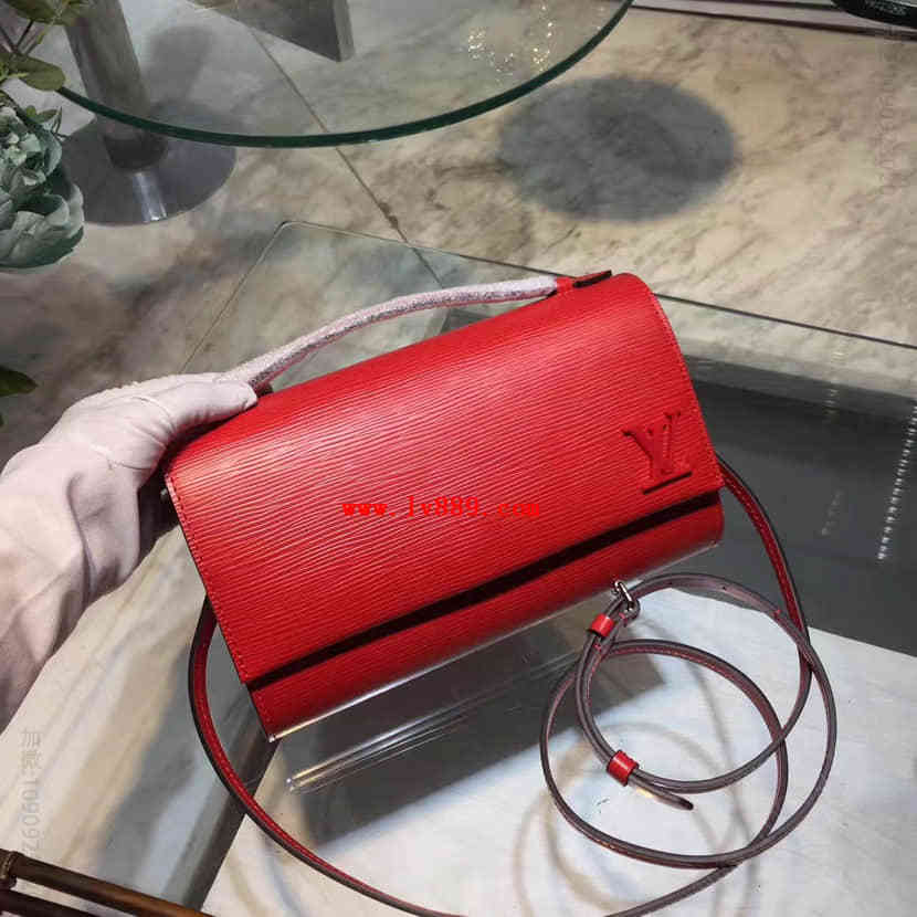 LV路易威登 CLERY 手袋 M54537 红色