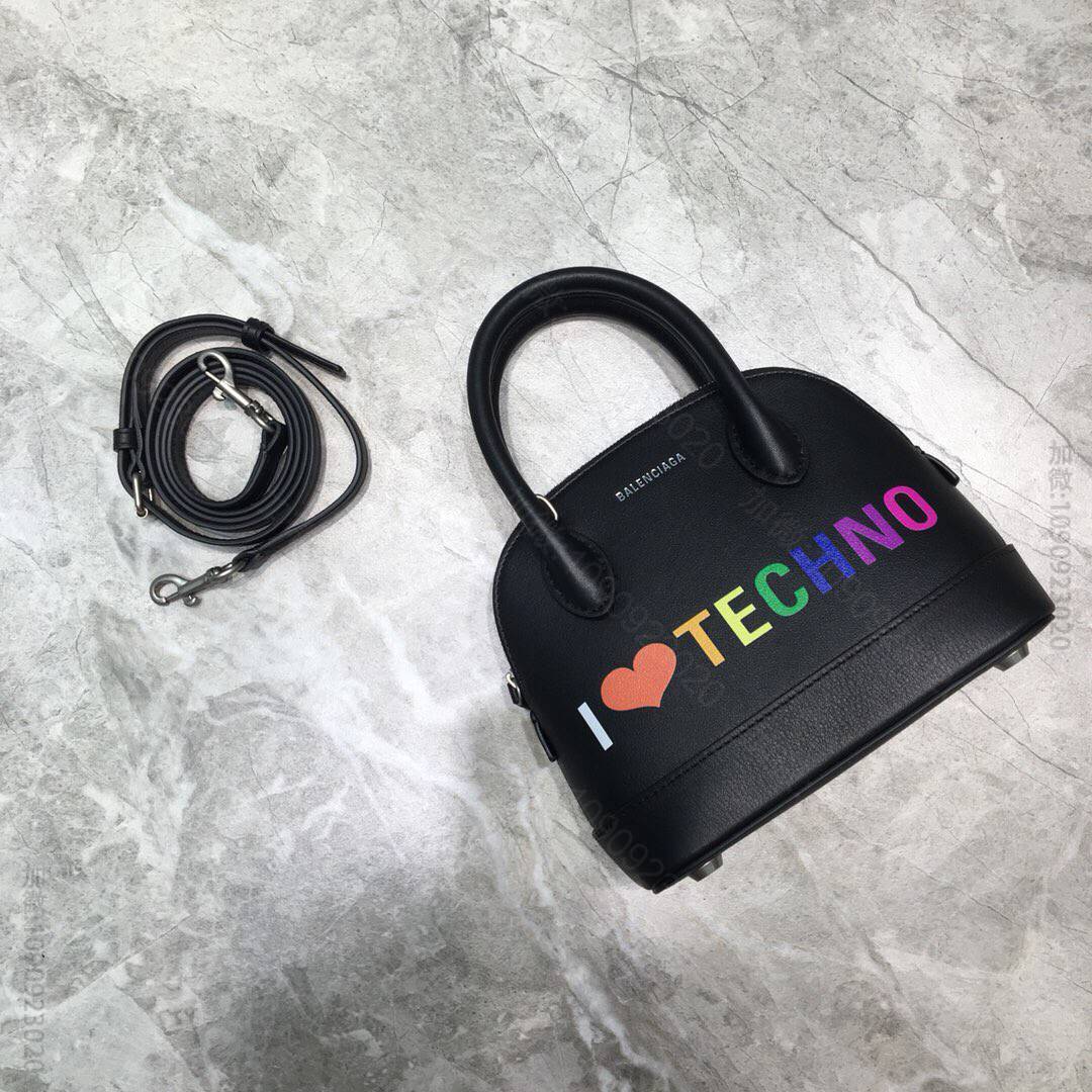 巴黎世家Balenciaga Ville爱心贝壳包087