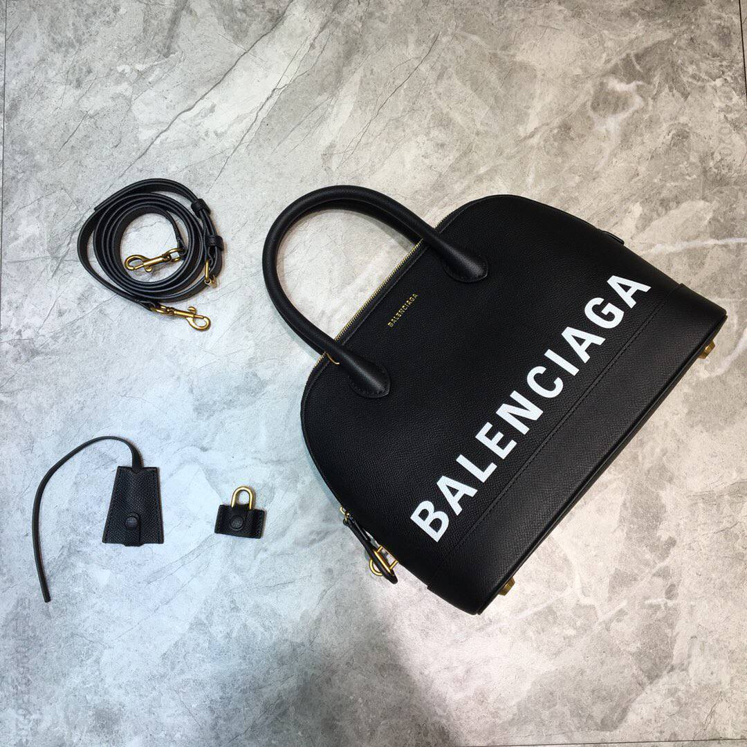 Balenciaga巴黎世家黄色Ville贝壳包087