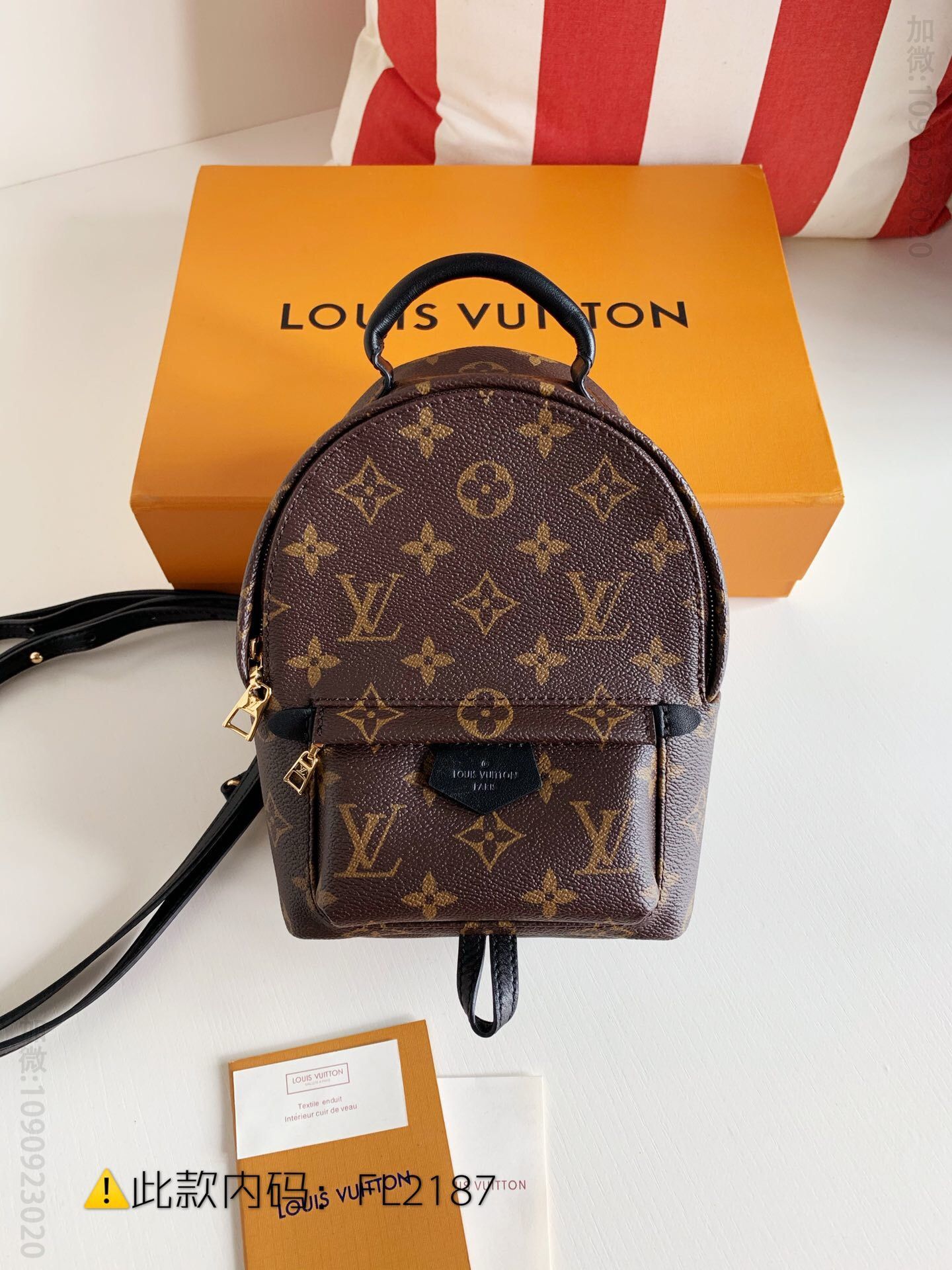 lV女士双肩包 LV MONOGRAM BACKPACK MINI 小号双肩包 M41562 高仿LV双肩包