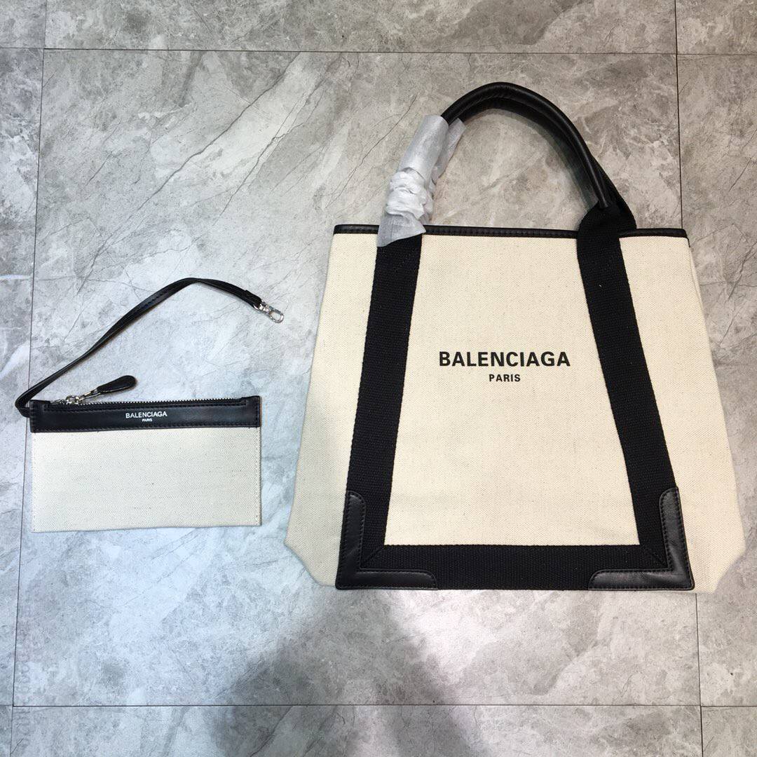 高仿巴黎世家手提女包 精品巴黎世家手提女包 Balenciaga巴黎世家中号托特帆布包523 