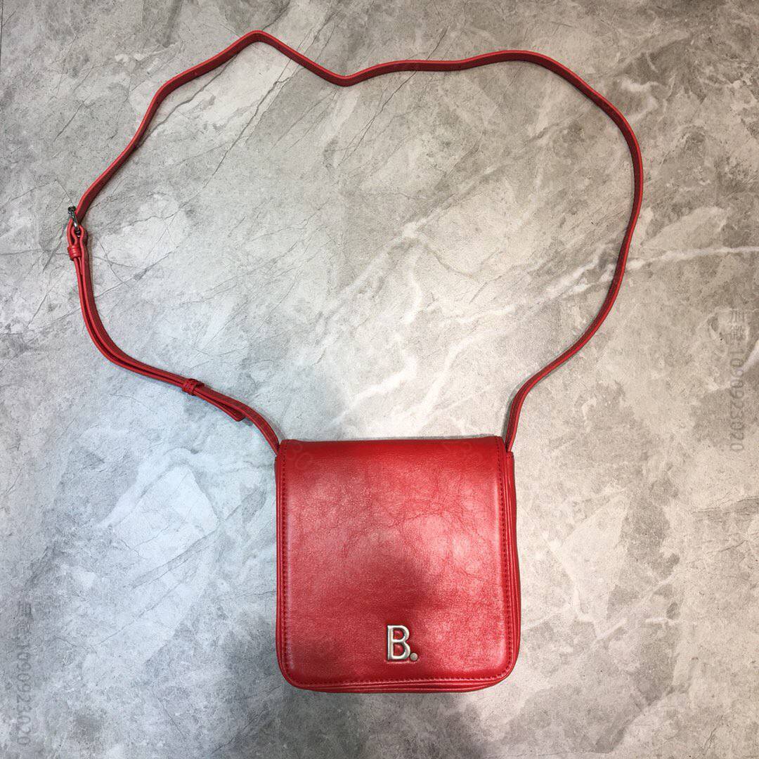 Balenciaga巴黎世家粒面纳帕小牛皮单肩包409