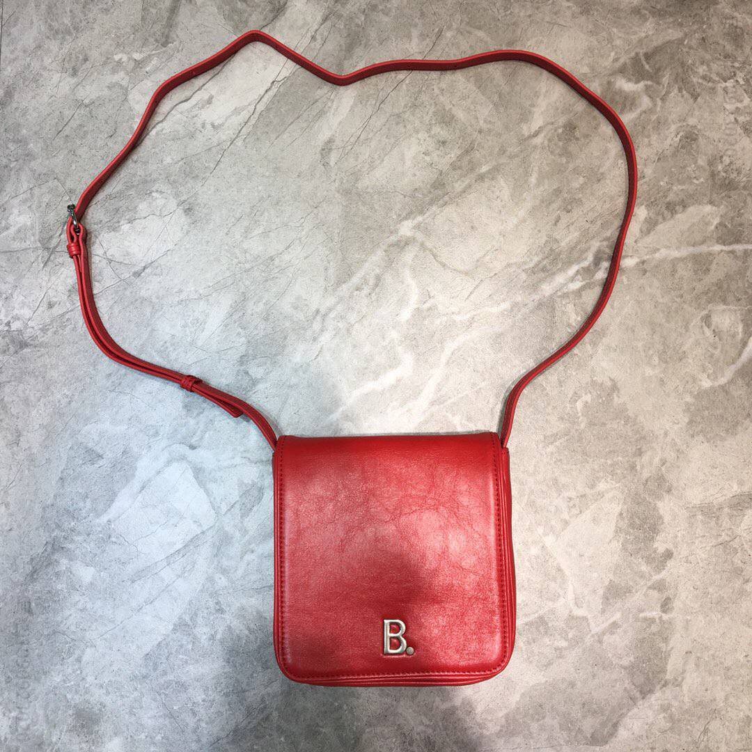 Balenciaga巴黎世家粒面纳帕小牛皮单肩包409