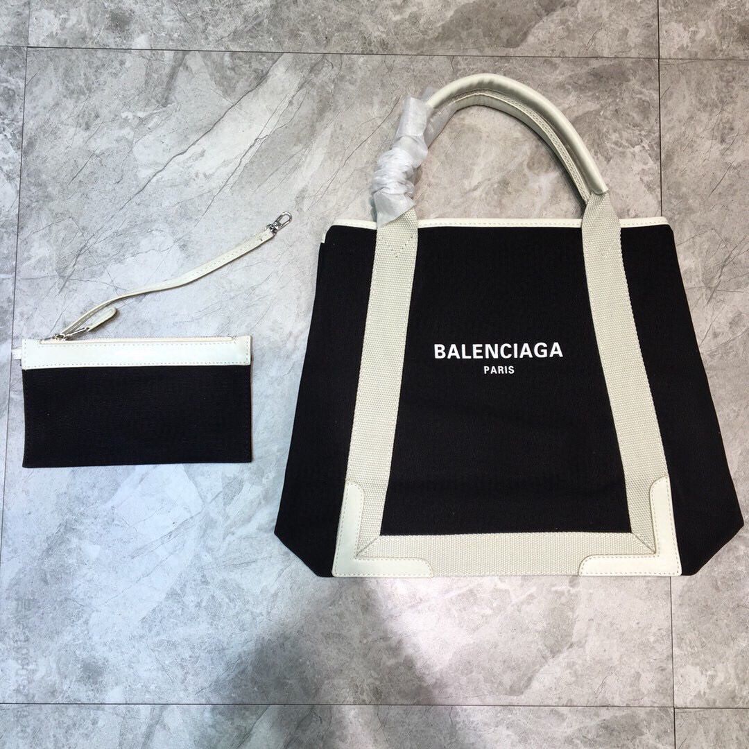 Balenciaga巴黎世家中号帆布包手提包523