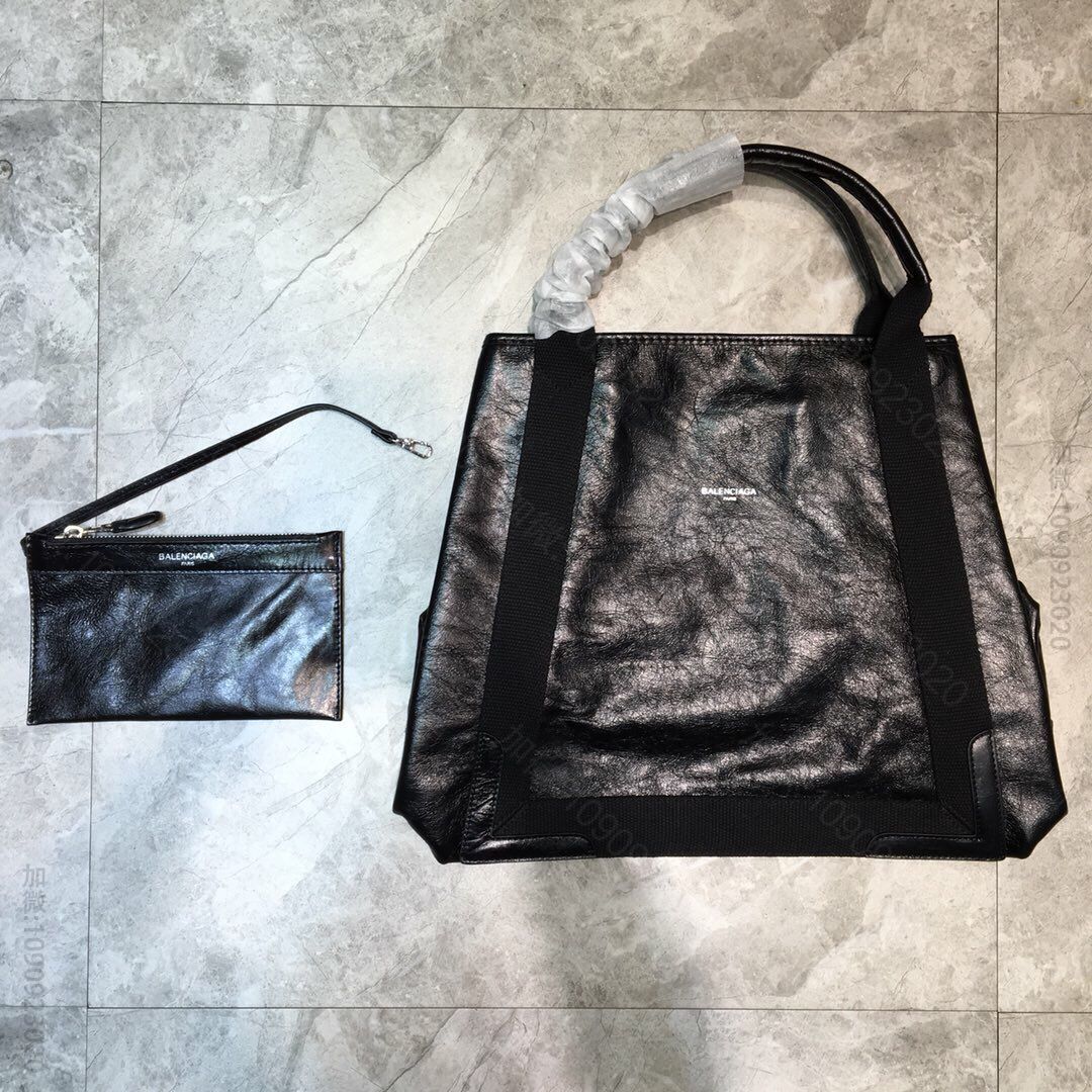 Balenciaga巴黎世家大号全皮帆布手提包524
