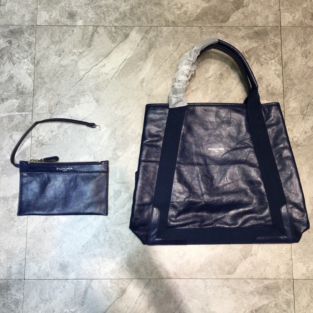 精仿巴黎世家女士手提包 Balenciaga巴黎世家中号全皮帆布手提包523 巴黎世家女士手提包 