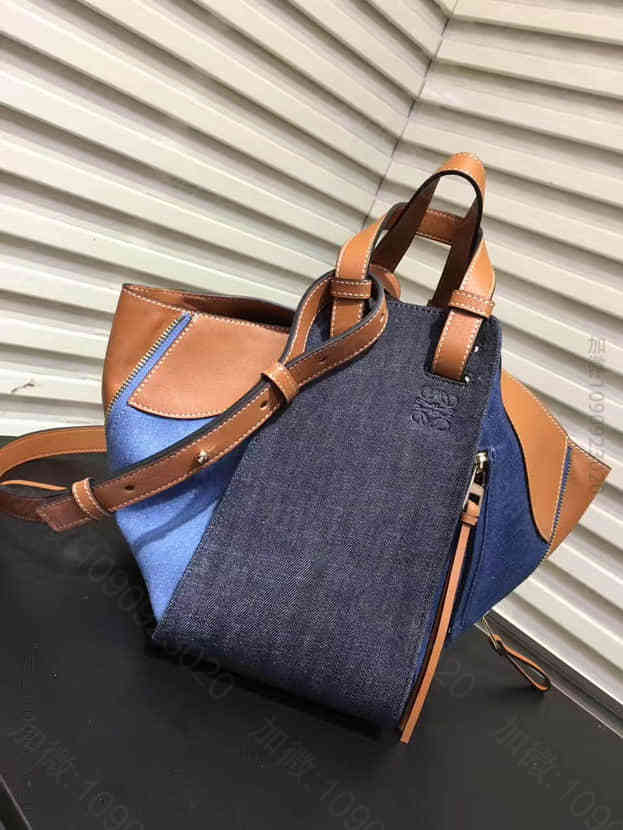 罗意威 Hammock Bag 2017最新春夏牛仔拼接系列0216
