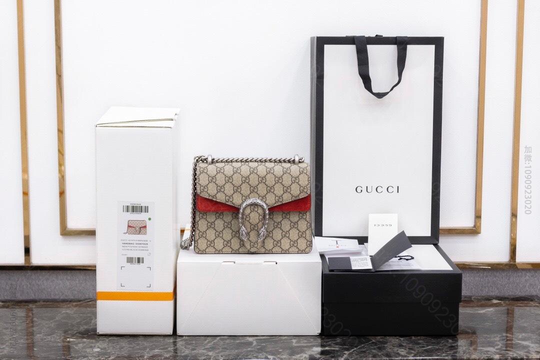 【原厂皮】Gucci新款Dionysus酒神包 古驰女士手袋斜挎单肩包 42...