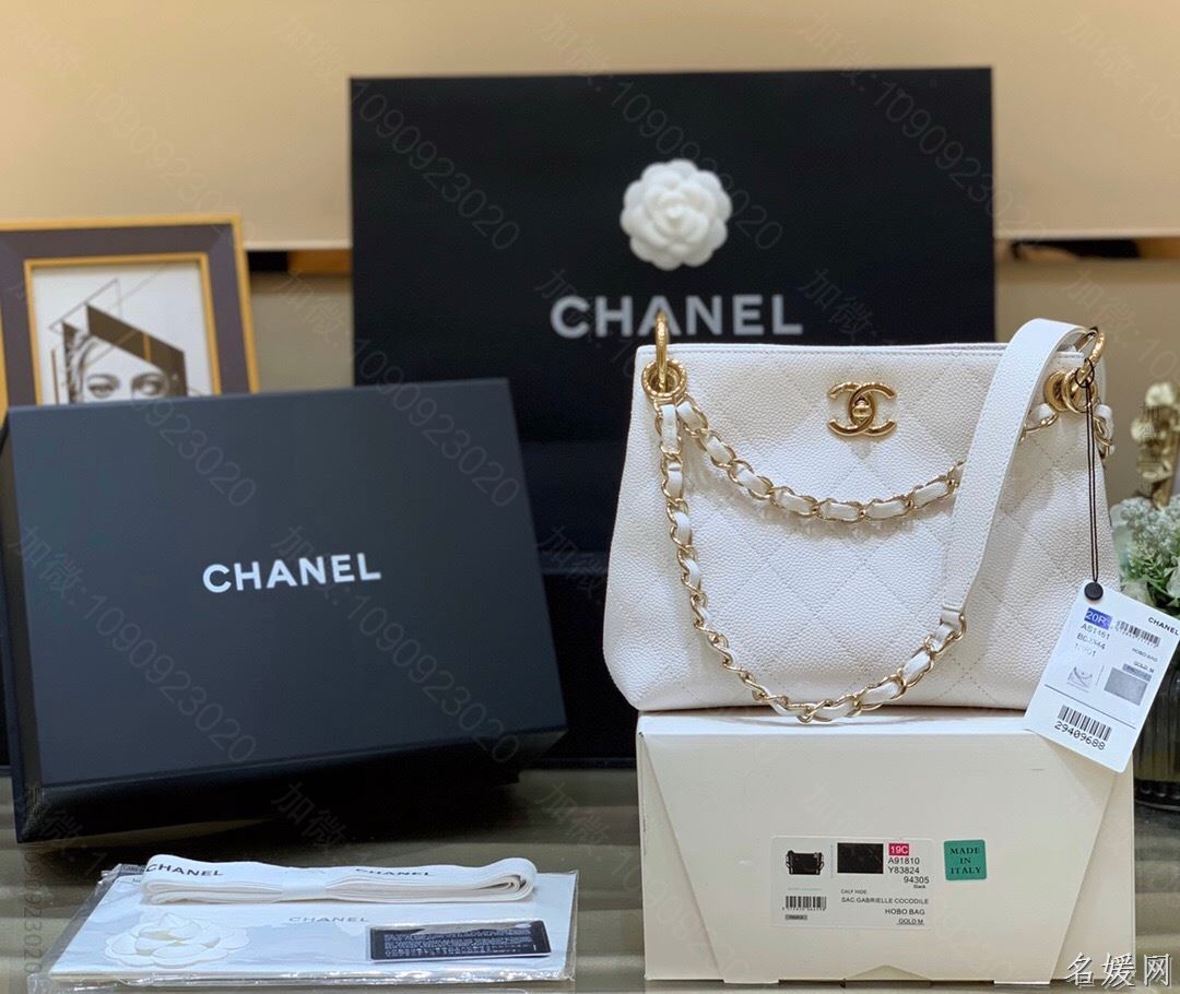 Chanel/香奈儿 2023新款嬉皮水桶包 AS1461 B02344 1...