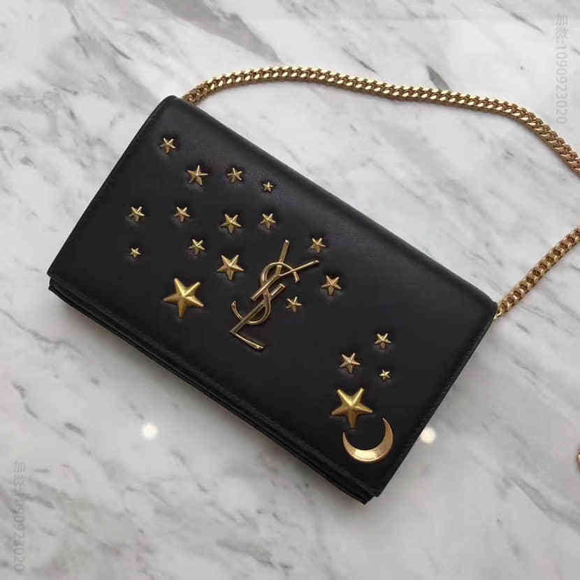 2017最新款Saint Laurent YSL 星月链条信封包