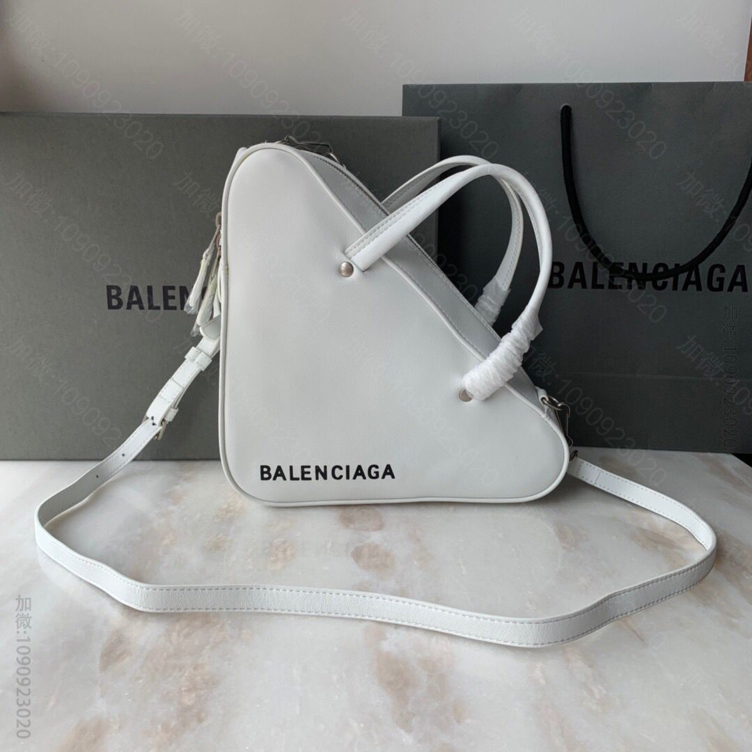 Balenciaga巴黎世家手提包单肩斜挎包三角包476975