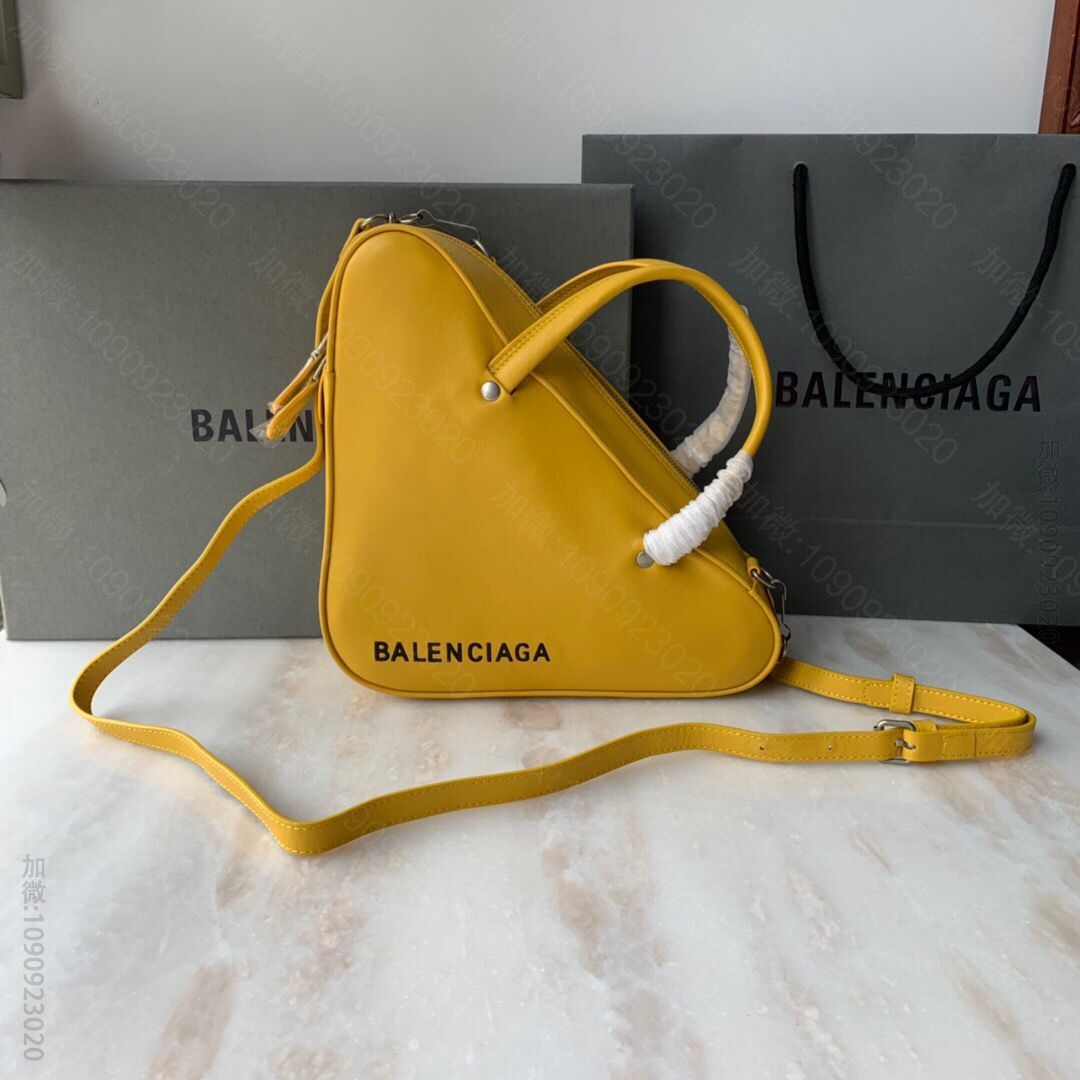 Balenciaga巴黎世家手提包单肩斜挎包三角包476975