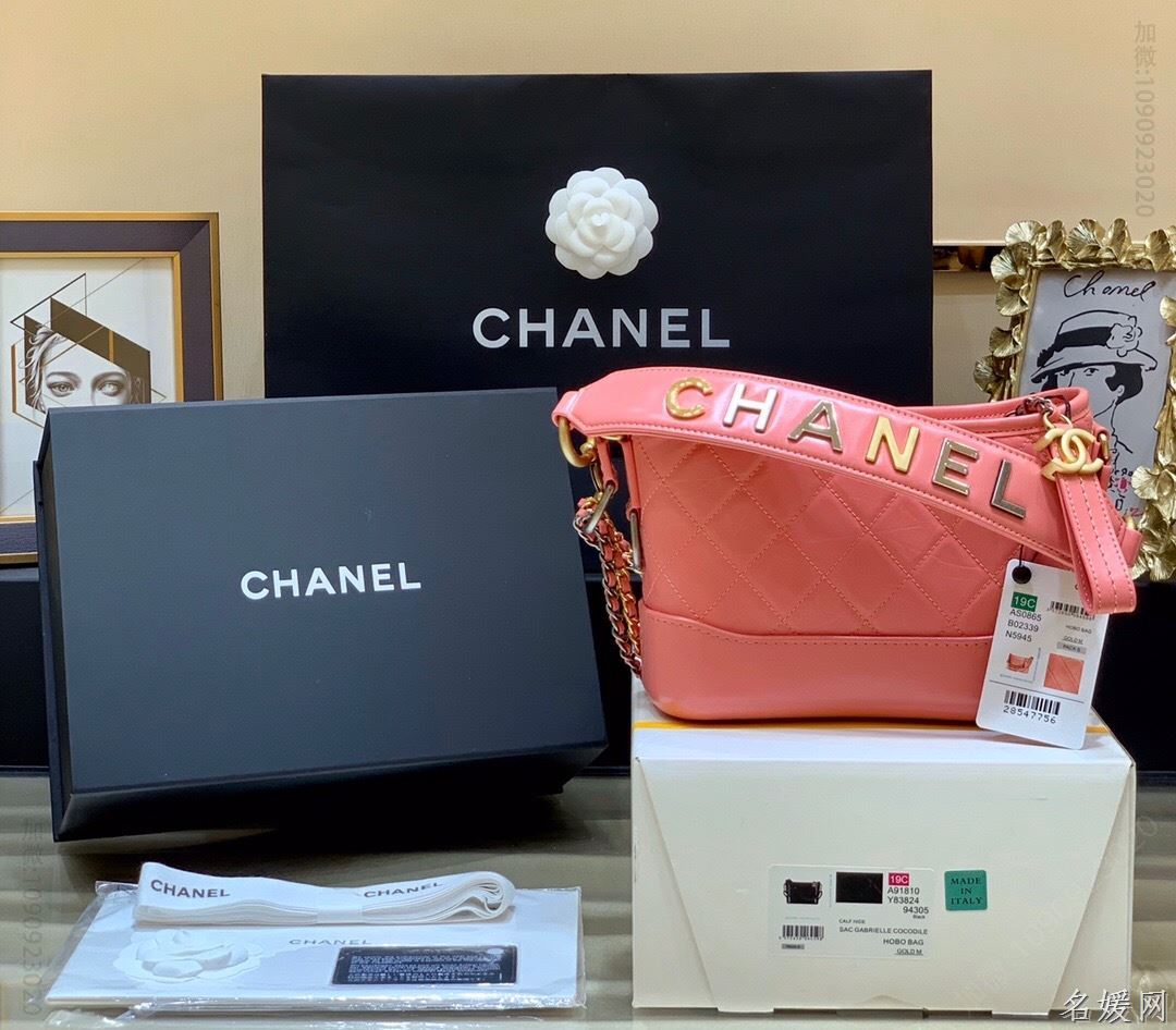 Chanel/香奈儿 2023镂空字母小号流浪包 AS0865