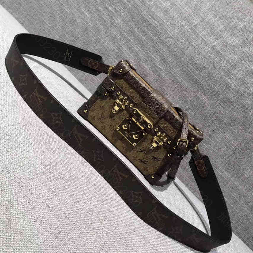 LV PETITE MALLE 木盒小箱子手袋 M44154