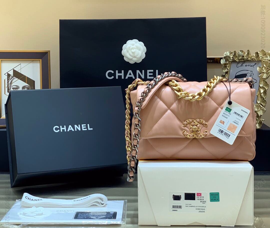 Chanel/香奈儿 专柜最新款19 bag小号 AS1160