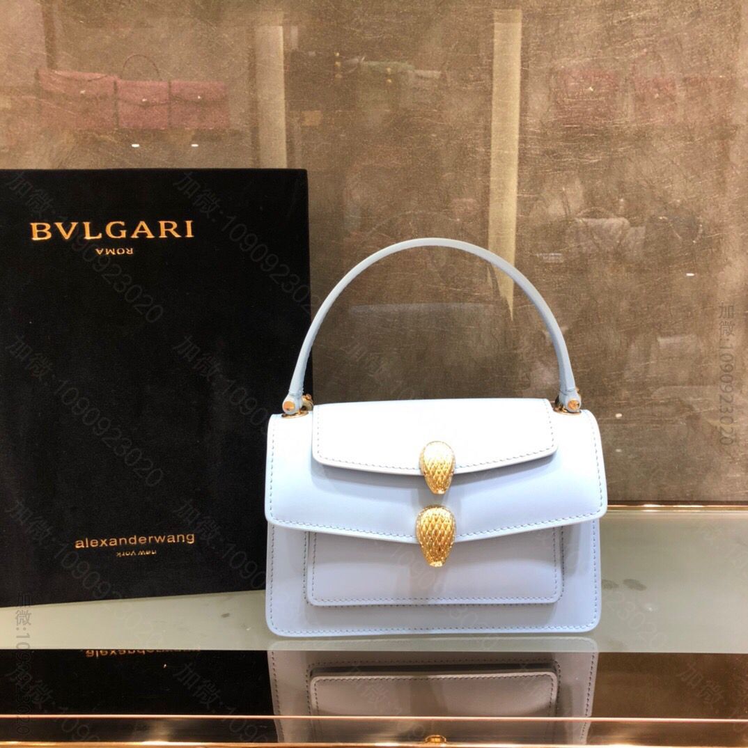 Alexander Wang X BVLGARI 合作限量款意大利小牛皮材质...