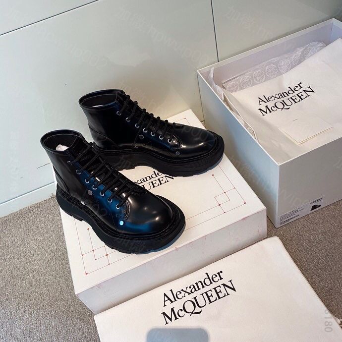 McQueen 麦昆 杨幂 古力娜扎 明星同款女士短靴 精品麦昆短靴 