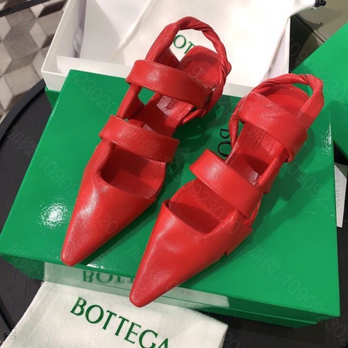 BOTTEGA VENETI葆蝶家 最高版本Y版订制对版羊皮BV凉鞋