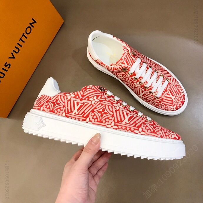 LV/路易威登 L 经典情侣款奢牌运动休闲鞋