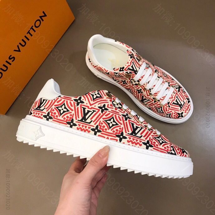 LV/路易威登 L 经典情侣款奢牌运动休闲鞋