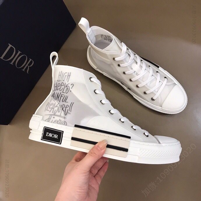 Dior迪奥 CD 情侣款DIOKAWS 重磅联名 官方最新发售 DIO B23 运动鞋系列 高/低帮