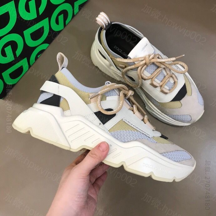 D&G杜嘉班纳 DAYMASTER 弹力平纹针织运动鞋 精品杜嘉班纳运动鞋 