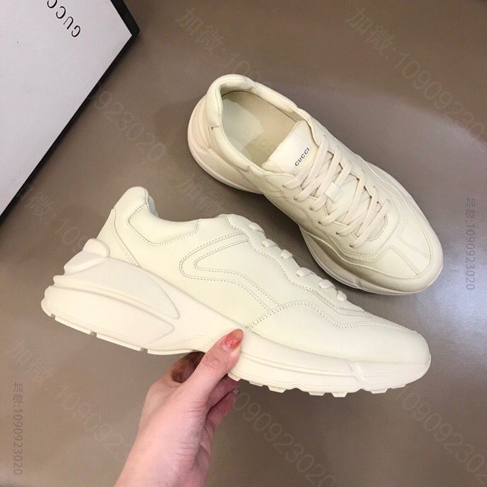 Gucci古驰 采用厚实鞋底【G家高版本】男女款复古运动鞋