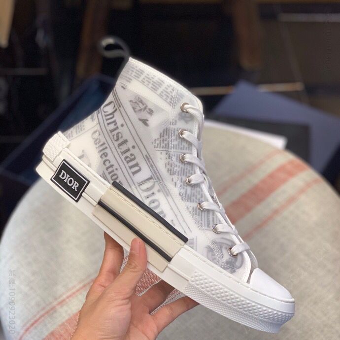 Dior迪奥 由 Dior 与 Daniel Arsham 携手打造B23 高帮运动鞋
