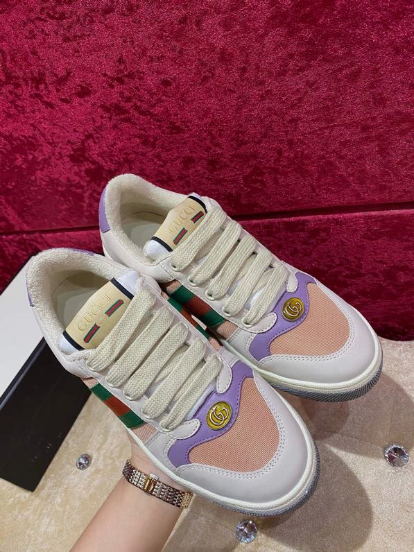 Gucci古驰 Screener系20最新颜色小脏鞋休闲运动鞋