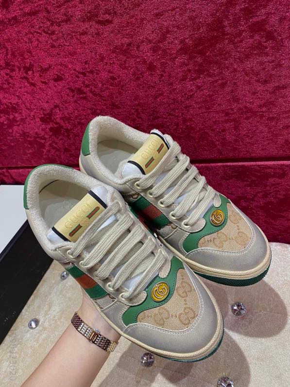 Gucci古驰 Screener系20最新颜色小脏鞋休闲运动鞋