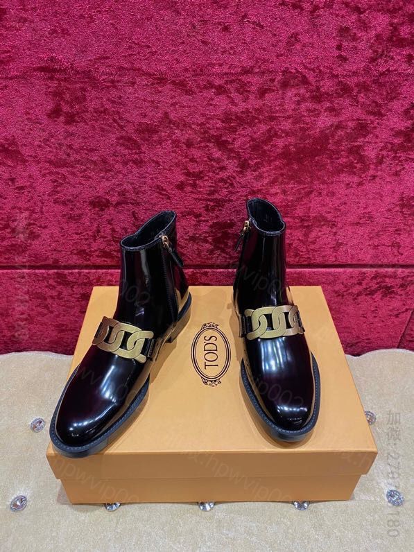 【TODS】托德斯 秋冬新款马丁靴 原单托德斯短靴 