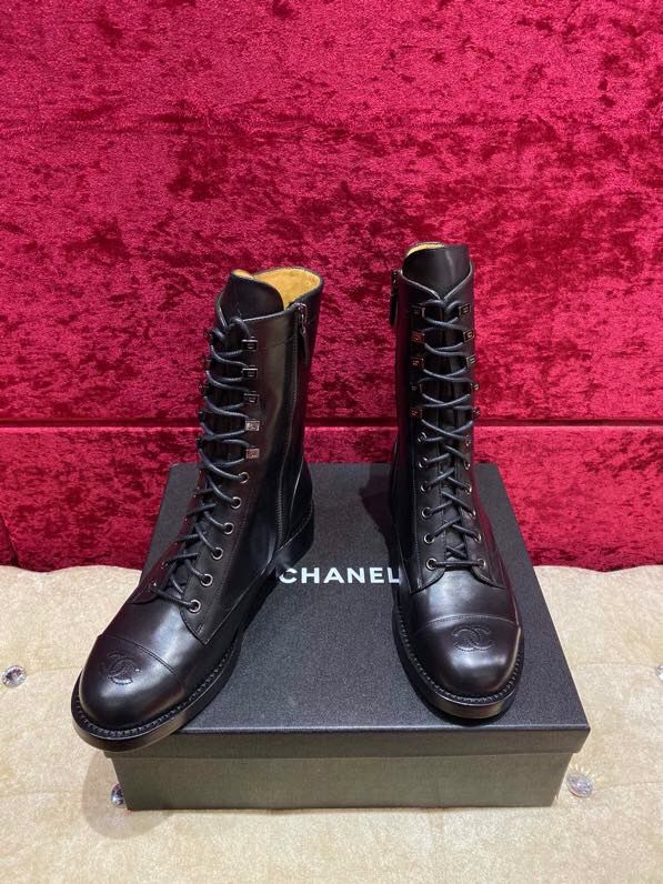 chanel香奈儿 20高级手工坊系列 小香风马丁靴