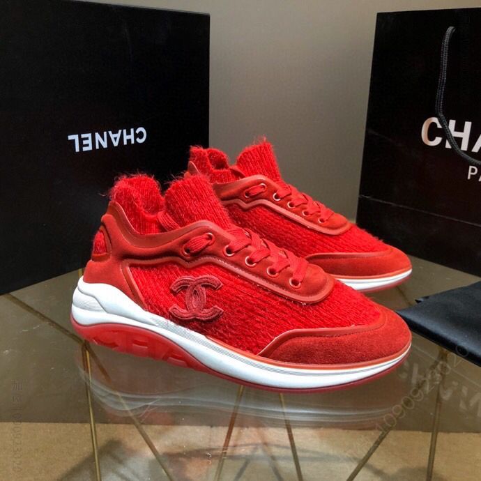 CHANEL香奈儿 sneaker 小香新款双C运动鞋秋冬袜鞋系列