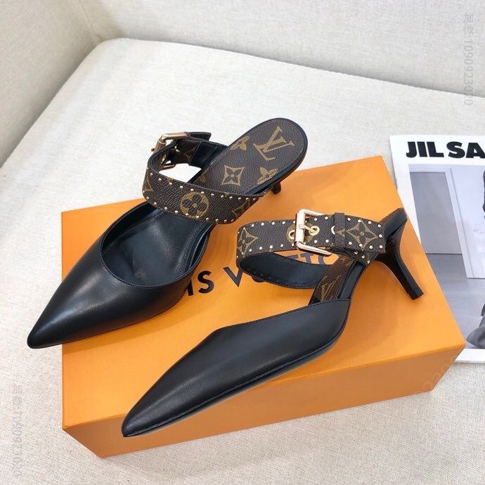 LV/路易威登 LV 20ss 秋冬新品经典单鞋6.5cm高跟鞋