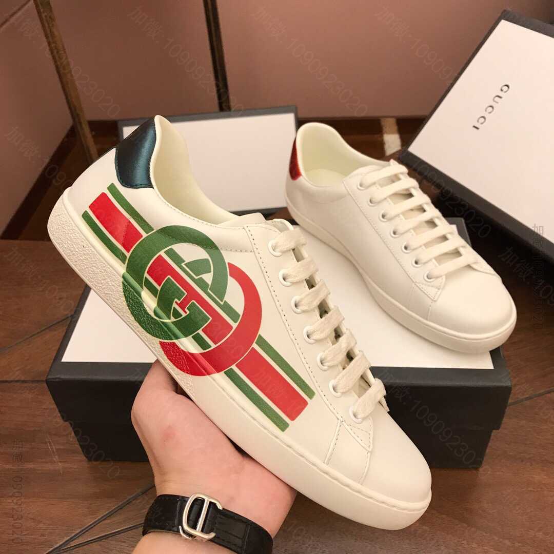 gucci古驰 女士Ace系列经典款低帮运动鞋