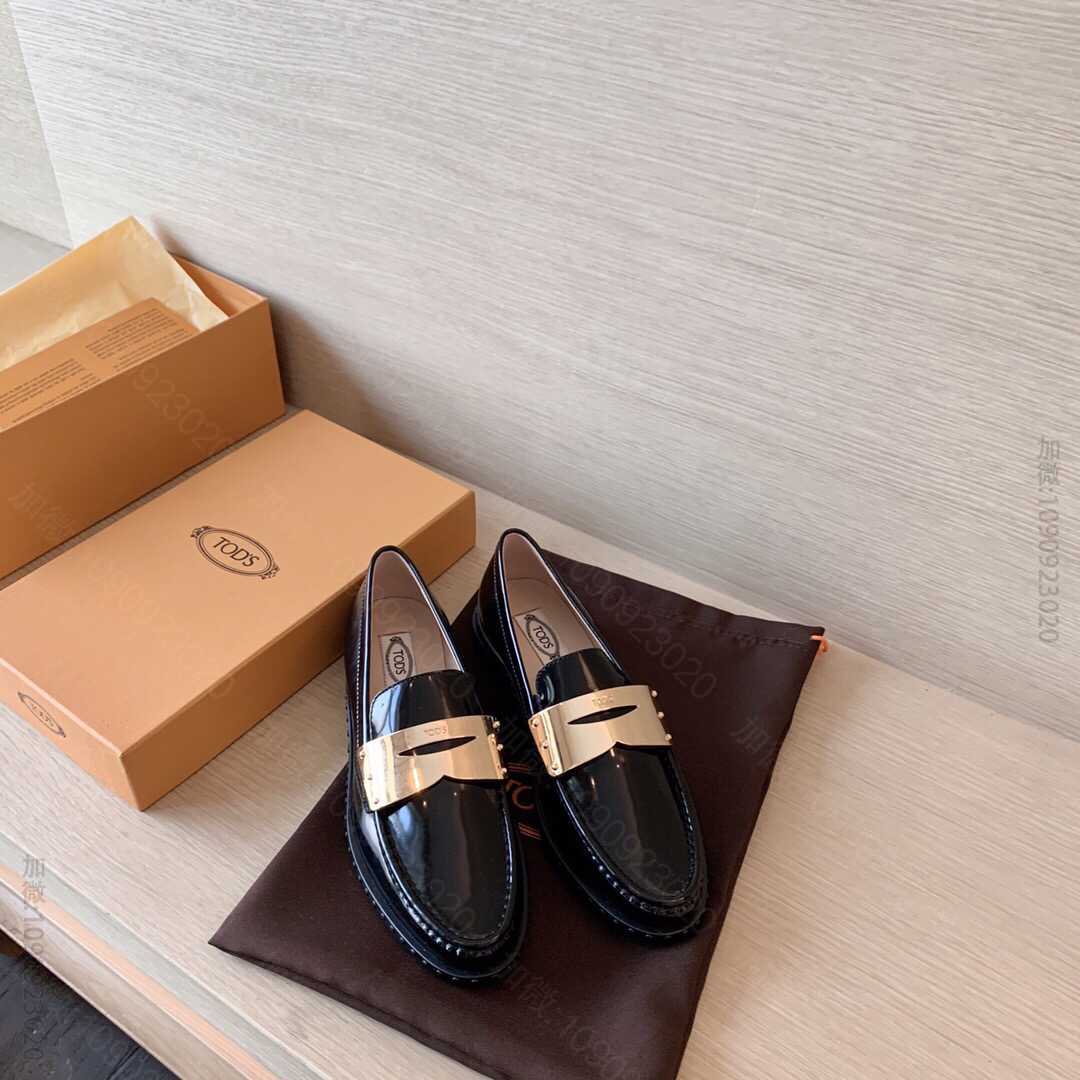 TODS 断货王莫卡辛乐福鞋二代版型小皮鞋