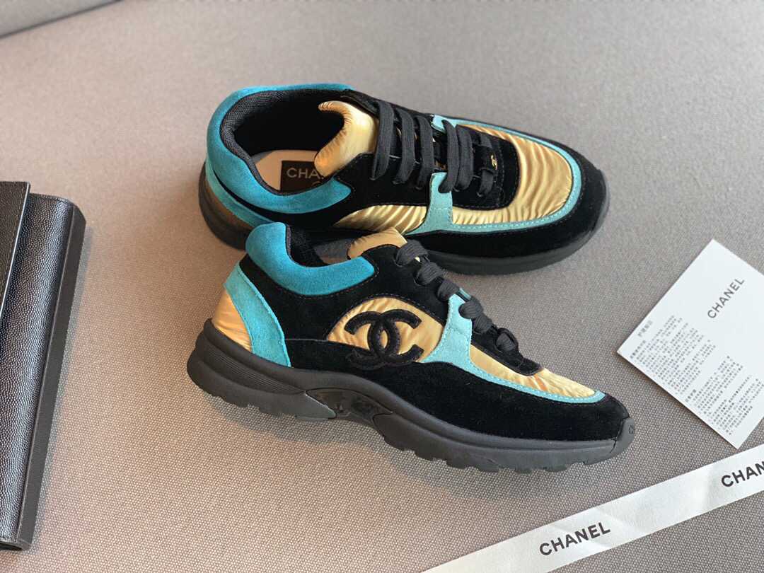 Chanel 19新款埃及系列运动鞋...小香运动鞋