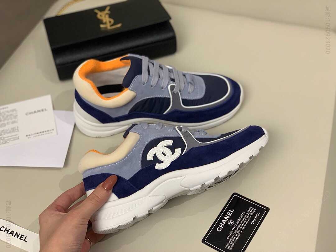 Chanel 19新款埃及系列运动鞋...小香运动鞋