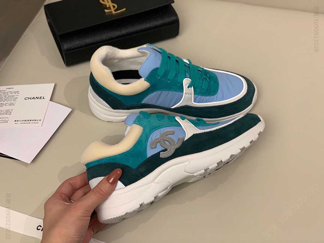 Chanel 19新款埃及系列运动鞋...小香运动鞋