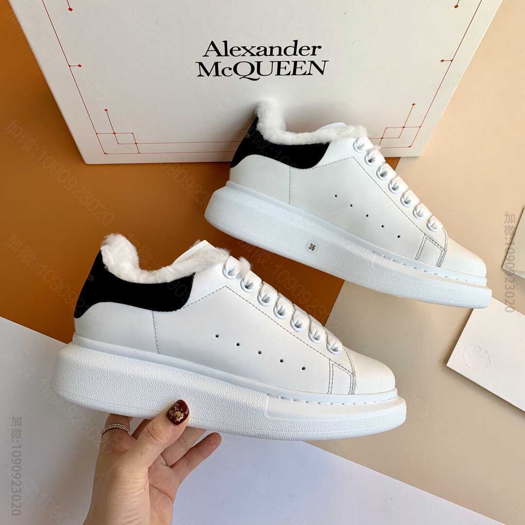 Alexander McQueen亚历山大_麦昆 原单品质里外全牛皮运动鞋
