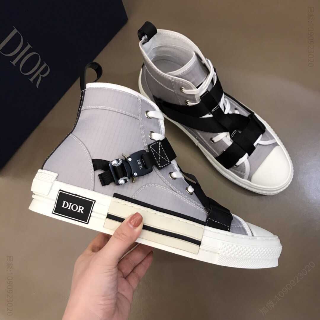 DIOR迪奥 D～家情侣款“B23”高筒跑鞋
