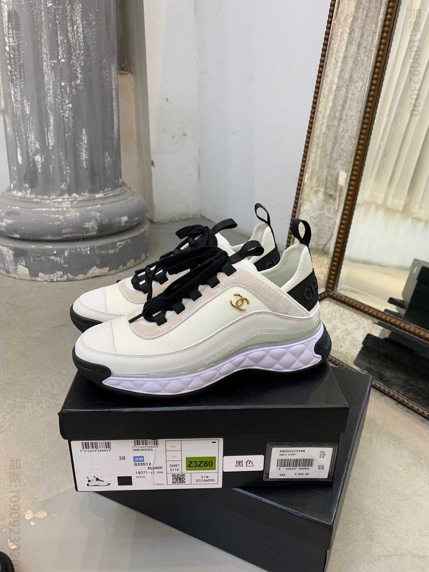 2023SS Chane 早春新款拼接休闲运动鞋