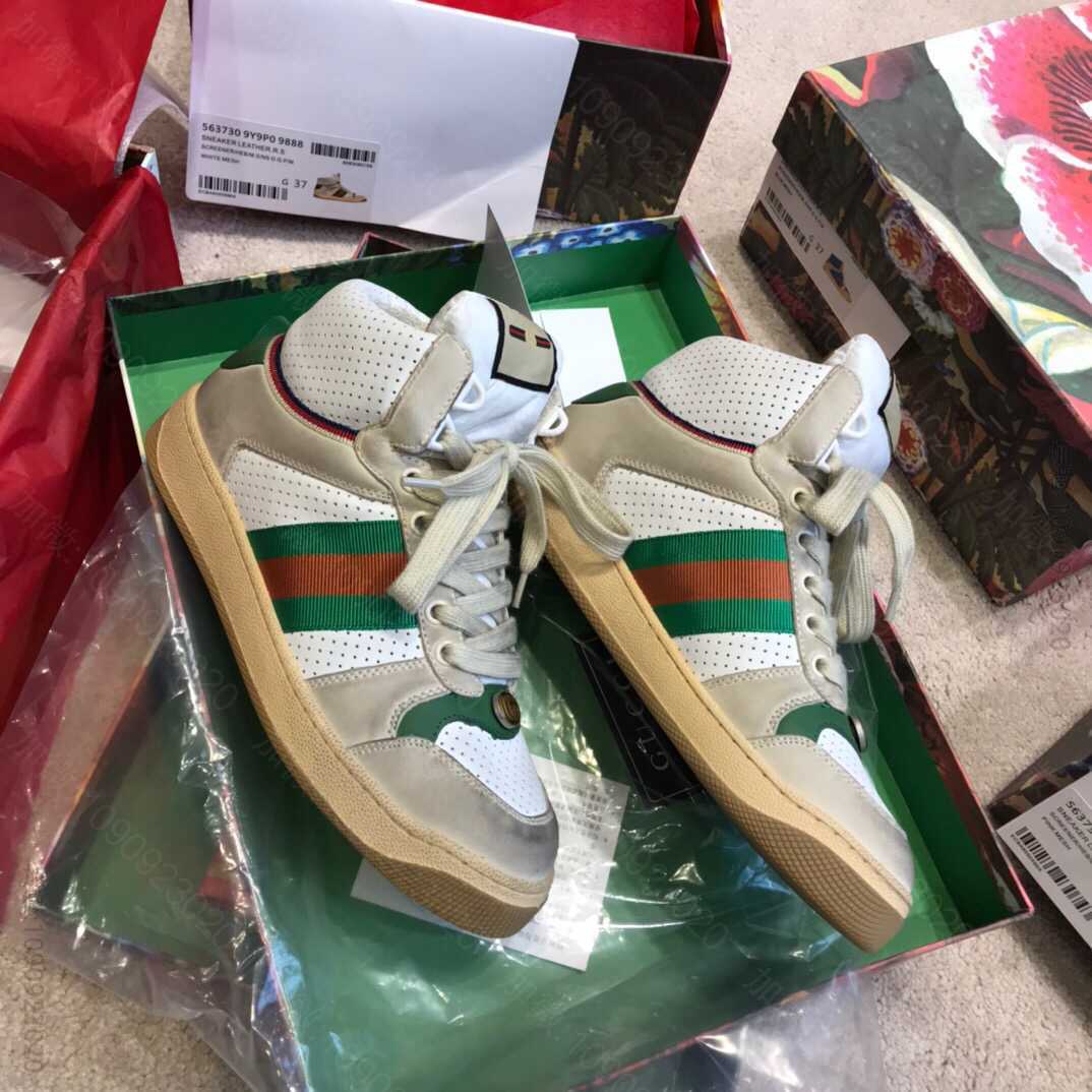 GUCCI古驰 GUCCI Screener 系列运动鞋 小脏鞋 高帮系列