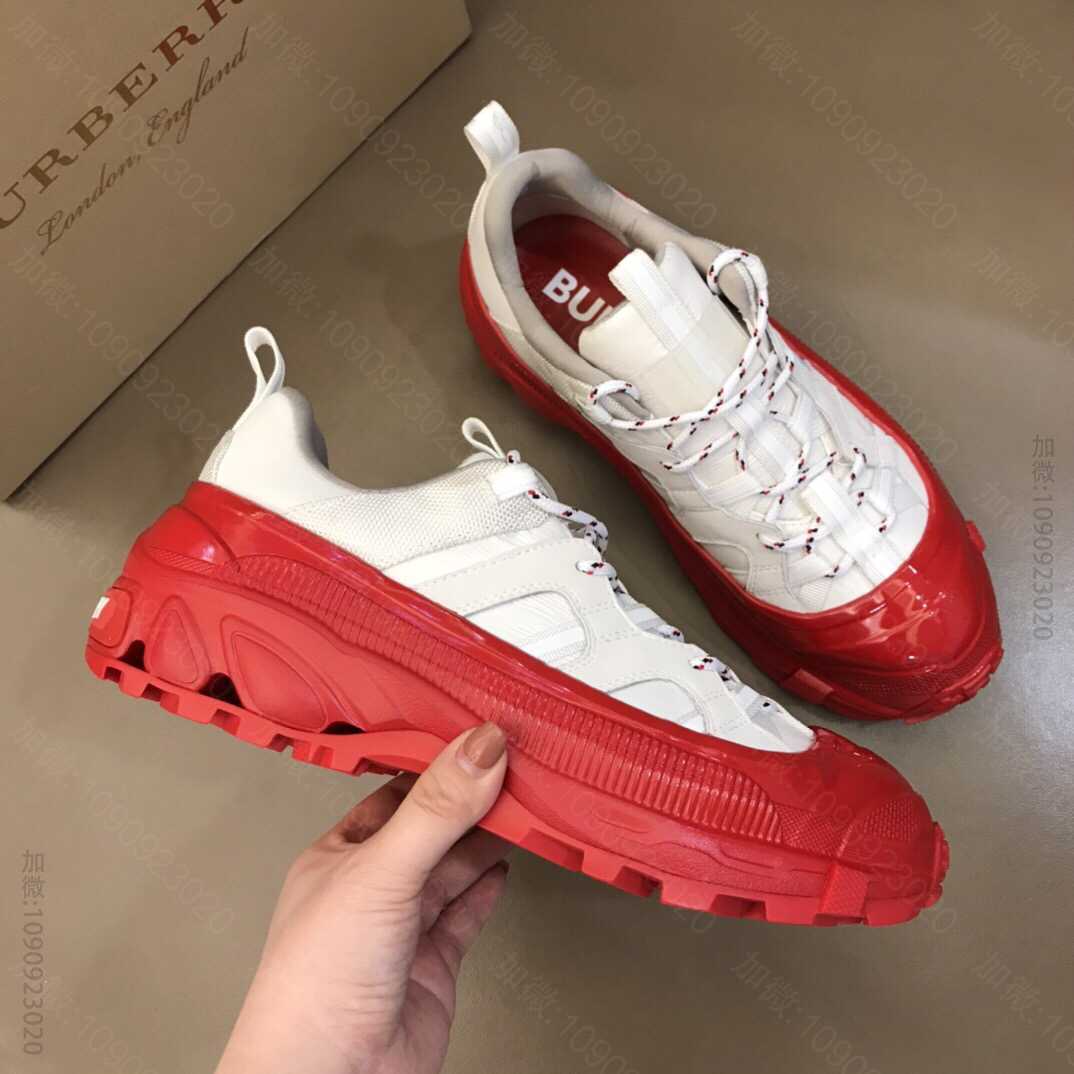 BURBERRY博柏利 B家 2023时装周走秀情侣款男女同款运动鞋