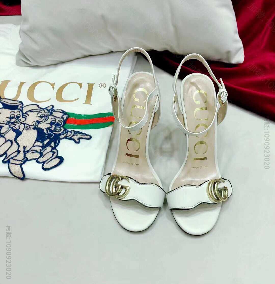 Gucci古驰 独家爆款早春官方走秀款女士高跟凉鞋